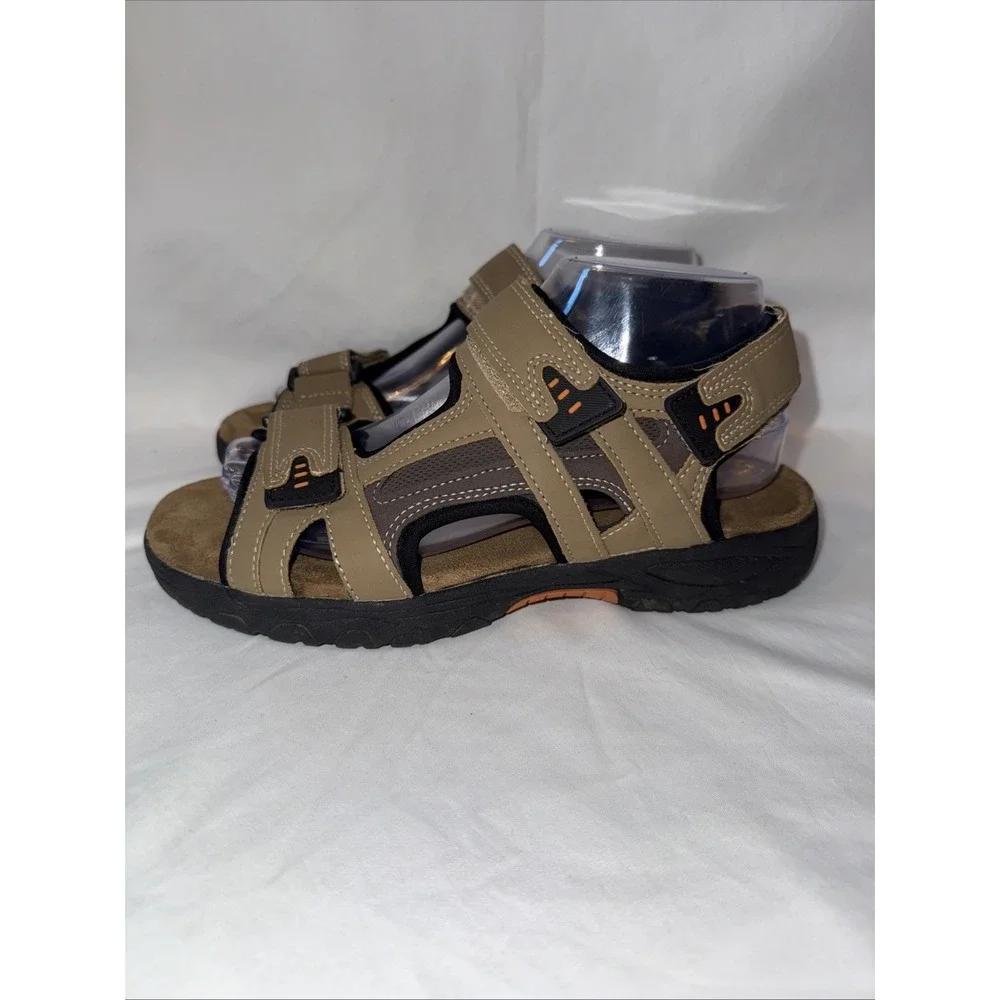 Men's Size 7 M Khombu‎ Outdoor Sandals Brown 120154  Noah Comfort Adjustable